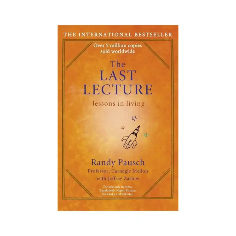 The Last Lecture Paperback by Randy Pausch and Jeffrey Zaslow ISBN 9780340977736 Hodder & Stoughton Sri Lanka