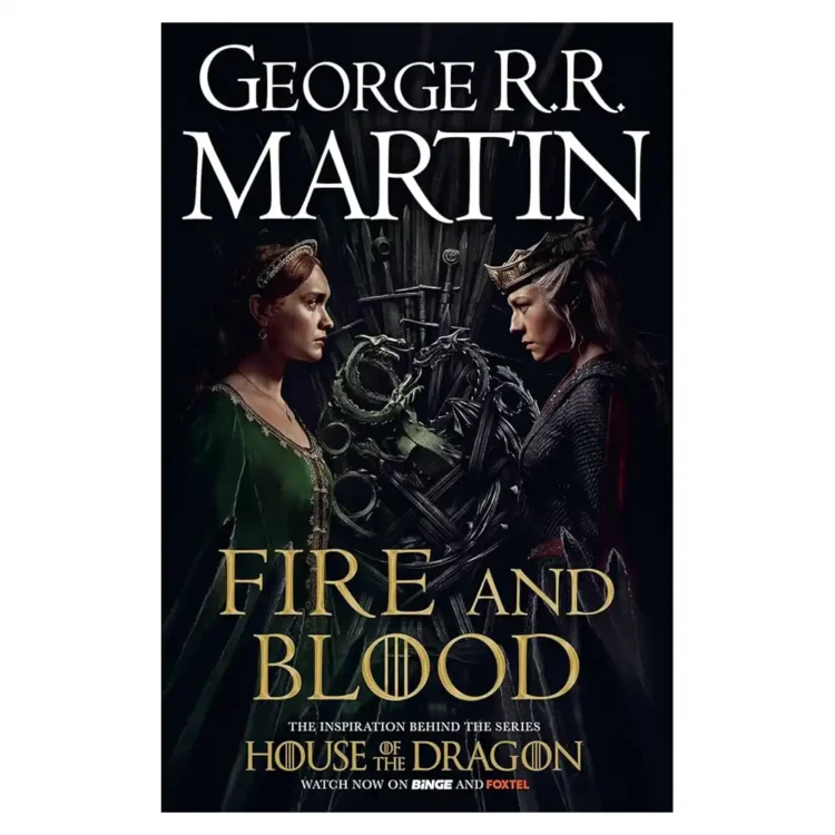 Fire and Blood paperback by George R R Martin ISBN 9780008587659 HarperVoyager Sri Lanka