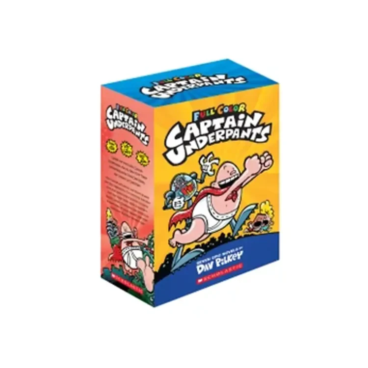 Full Color Captain Underpants Box Set 7 Books image