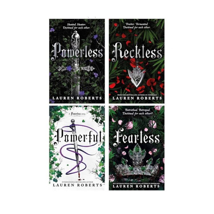 Powerless Series By Lauren Roberts : 4 Books Bundle