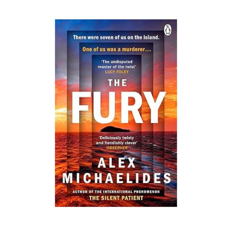 The Fury by Alex Michaelides paperback Penguin ISBN 9781405952606 psychological thriller novel Sri Lanka