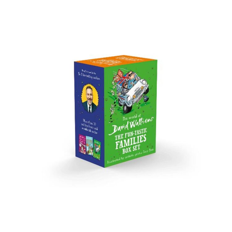 The World of David Walliams: Fun-Tastic Families Box Set paperback box set by David Walliams ISBN 9780008525231 HarperCollins Children's Books Sri Lanka