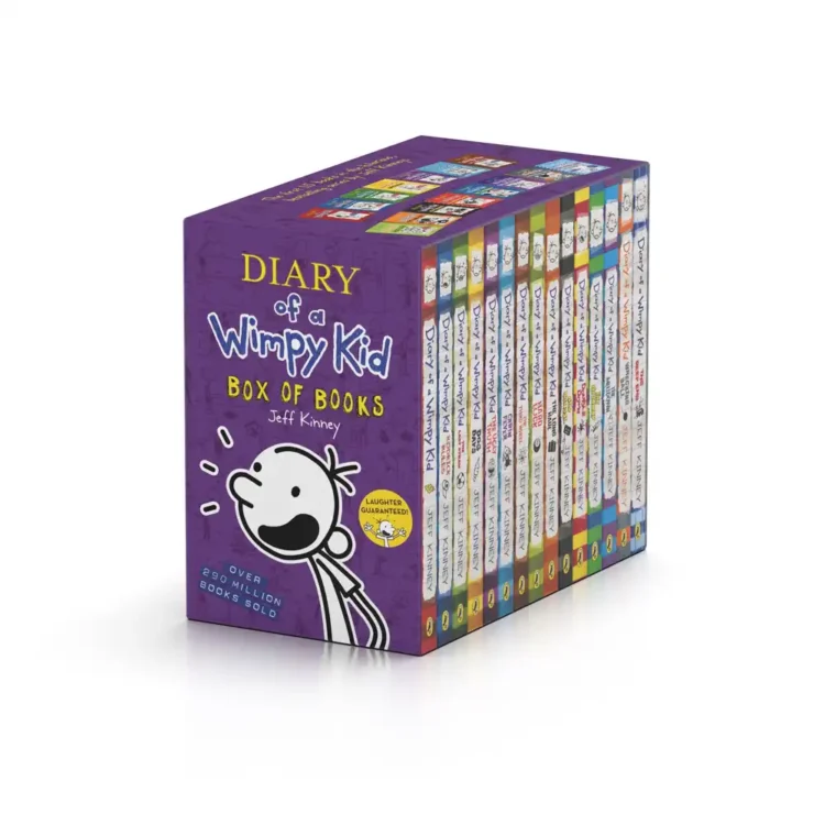 Diary of a Wimpy Kid Box Set 15 Books by Jeff Kinney buy books online in sri lanka