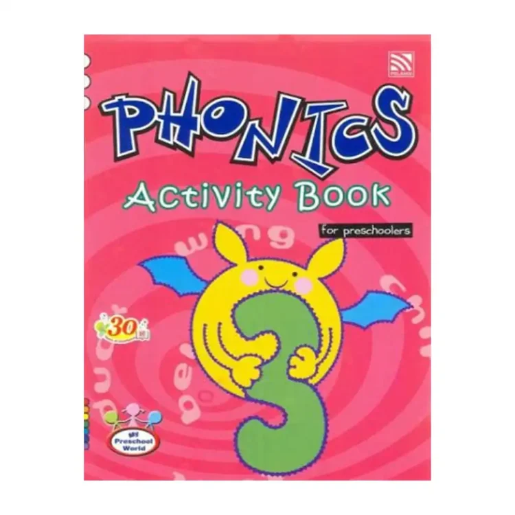 Phonics Activity Book 3 by Sally Chin pelangi buy online in sri lanka