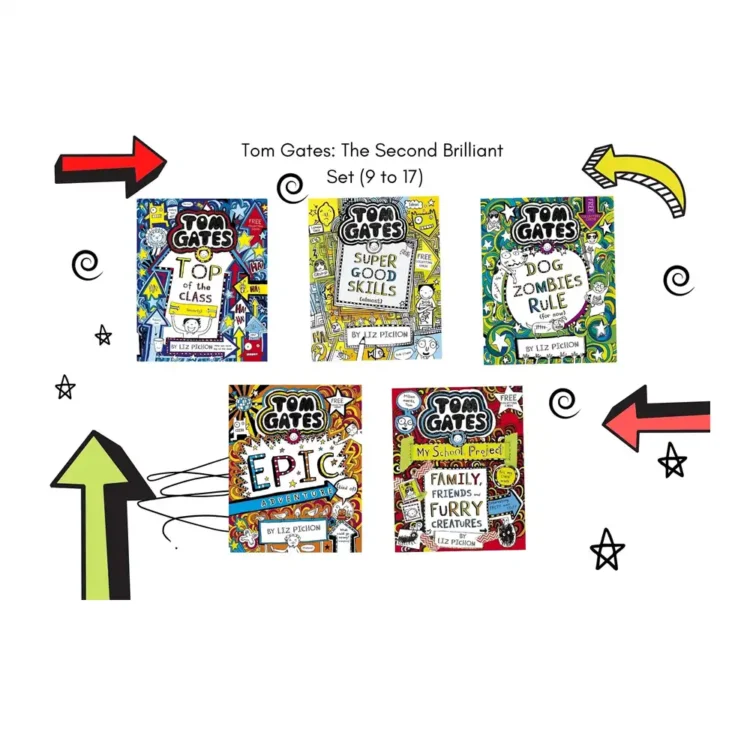 Tom Gates The Second Brilliant Set 9 to 17 buy book online in sri lanka