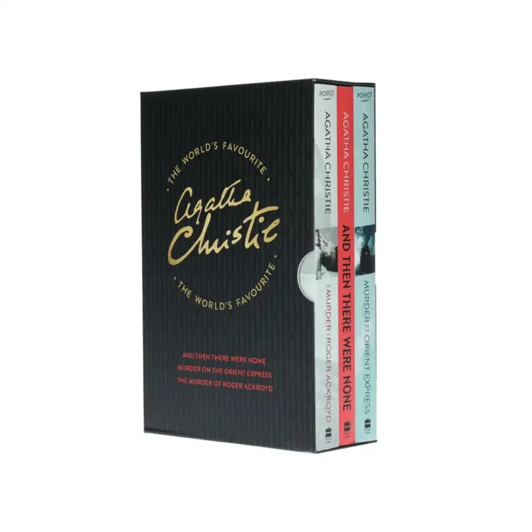 The Worlds Favourite Agatha Christie Box Set of 3 Books buy books online in sri lanka
