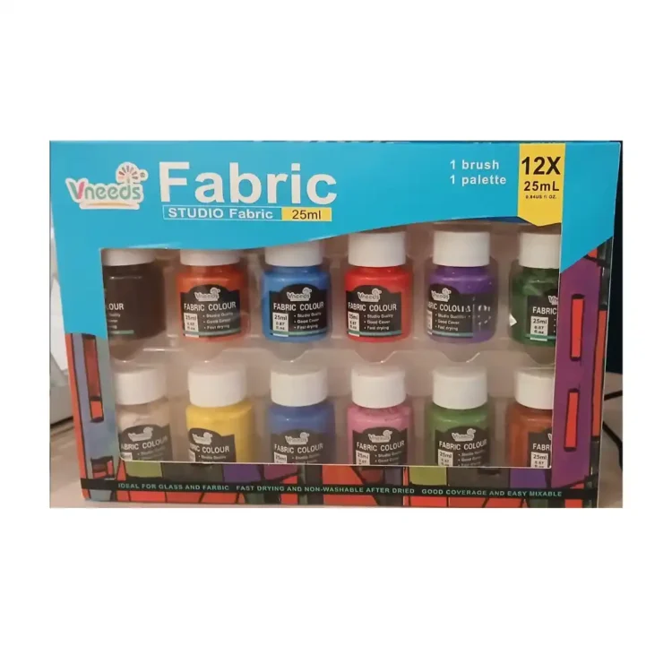 Vneeds Studio Fabric Paint 25ml 12 Colors buy online in sri lanka