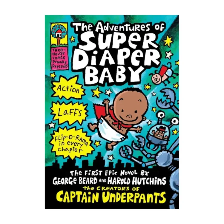 Captain Underpants The Adventures Of Super Diaper Baby buy comic book online in sri lanka