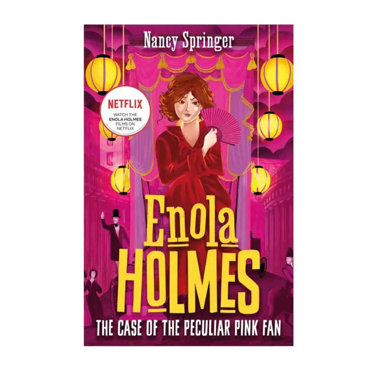 Enola Holmes The Case Of The Peculiar Pink Fan buy book online in sri lanka