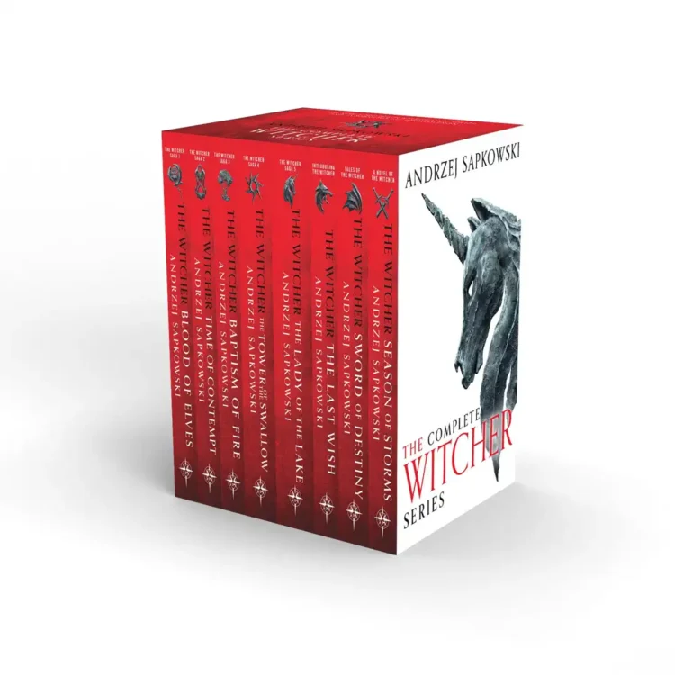 The Witcher Boxed Set 8 books by Andrzej Sapkowski buy book online in sri lanka