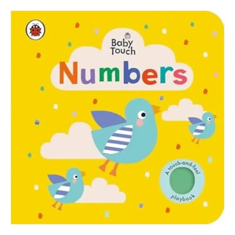 Baby Touch Numbers An early-learning touch-and-feel book for babies and toddlers Board book by Ladybird( buy online in sri lanka