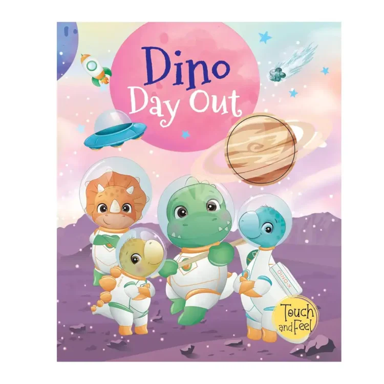 Dino Day Out – Touch and Feel Paperback by BOOKTOPUS buy online in sri lanka