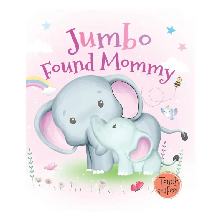 Jumbo Found Mommy – Touch and Feel by BOOKTOPUS buy online in sri lanka