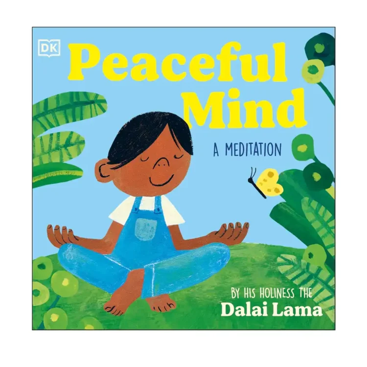 Peaceful Mind Illustrated Meditation focused on Breathwork, Mindfulness and Calm For Kids and Adults by His Holiness the Dalai Lama Board book by His Holiness The Dalai Lama buy online in sri lanka