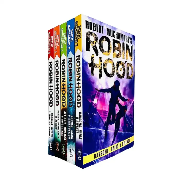 Robin Hood Series 5 Books Collection Set by Robert Muchamore buy online in sri lanka