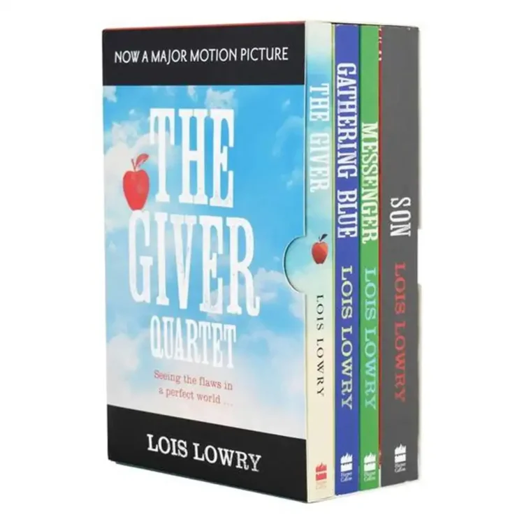 The Giver Boxed Set The Giver, Gathering Blue, Messenger, Son The classic science-fiction fantasy adventure series for kids (The Giver Quartet) Paperback by Lowry, Lois(Author) buy book online in sri lanka