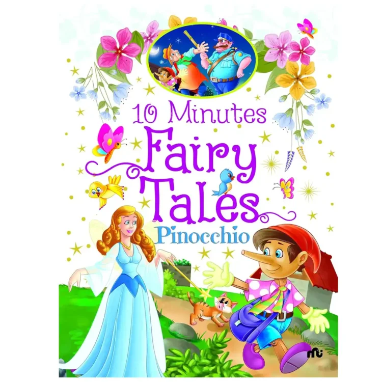 10 Minutes Fairy Tales Pinocchio Paperback by Moonstone – Rupa Publications India Edition