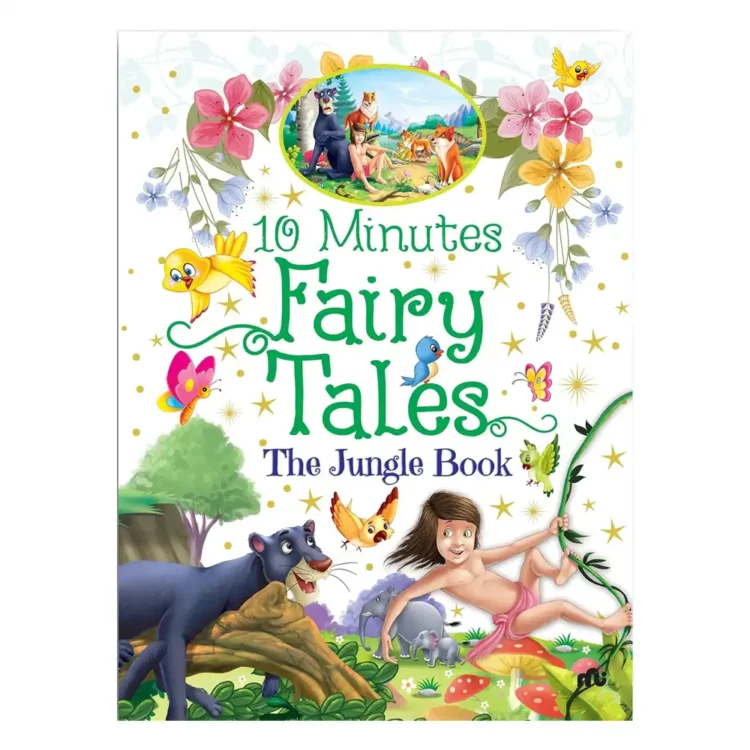 10 Minutes Fairy Tales The Jungle Book Paperback by Moonstone – Rupa Publications India Edition
