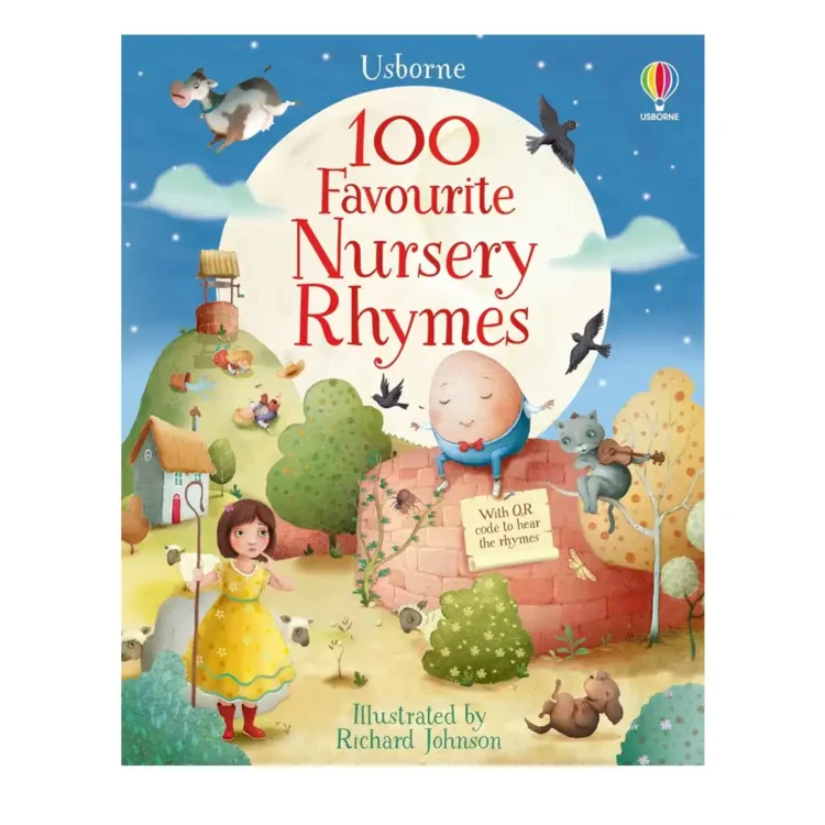 100 Favourite Nursery Rhymes Paperback – Usborne Edition