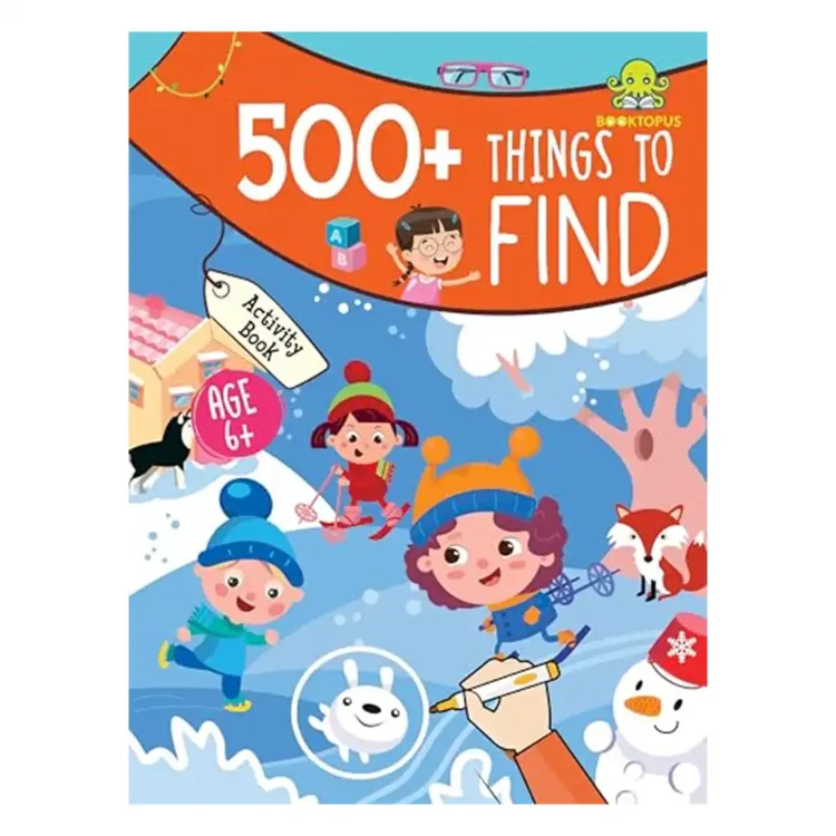 500+ Things To Spot paperback by Booktopus ISBN 9789365698015 children spot and find activity book Sri Lanka