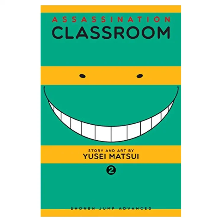 Assassination Classroom Vol. 2 paperback manga by Yusei Matsui – shonen action comedy series