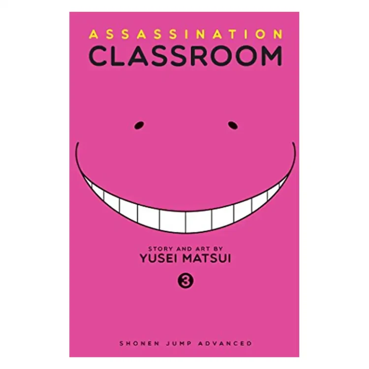 Assassination Classroom Vol. 3 paperback manga by Yusei Matsui – shonen action comedy series
