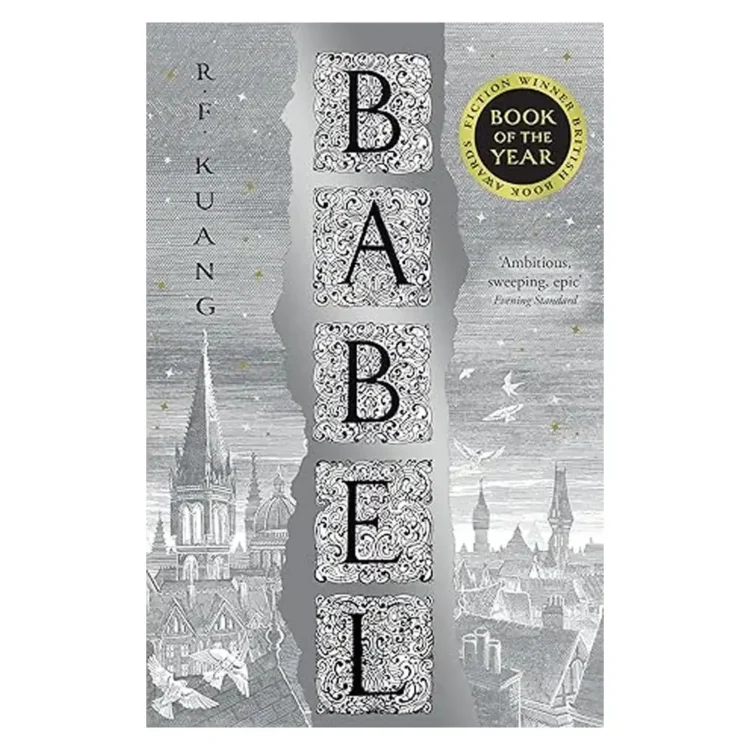Babel by R.F. Kuang book cover – fantasy novel on magic, language, and power