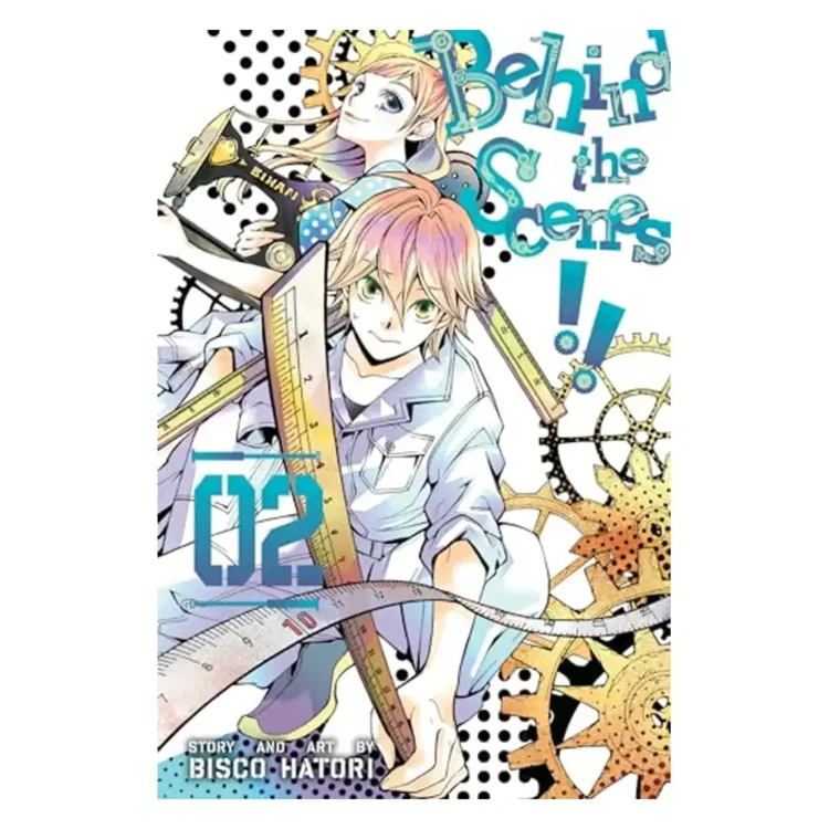 Behind the Scenes!! Vol. 2 paperback manga by Bisco Hatori – comedy, slice of life, anime production shonen series