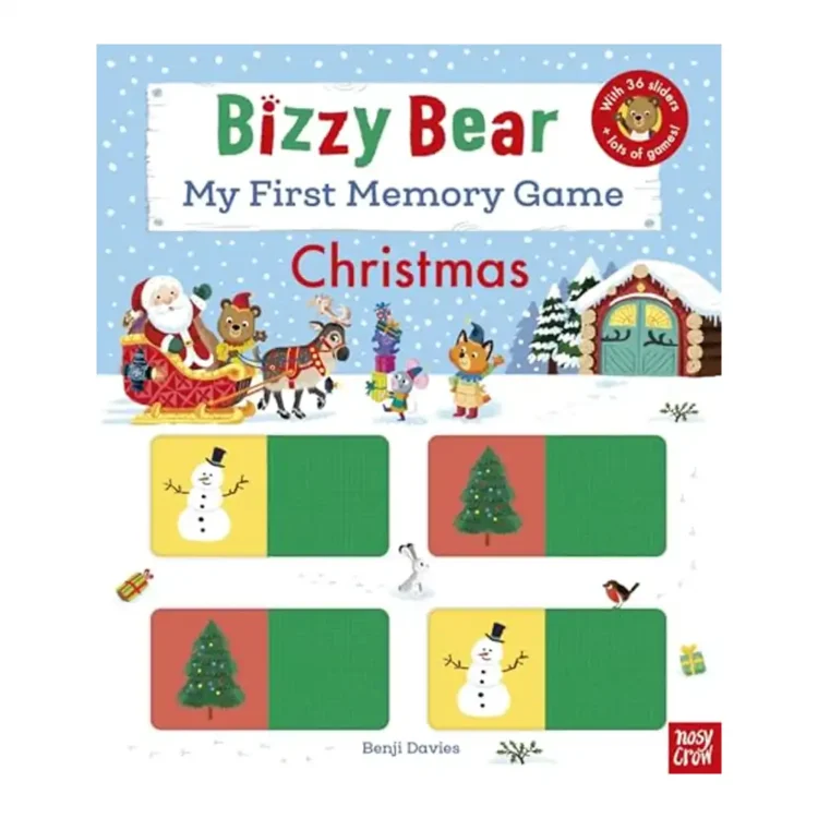 Bizzy Bear My First Memory Game Book Christmas Board book by Davies, Benji buy book online in sri lanka