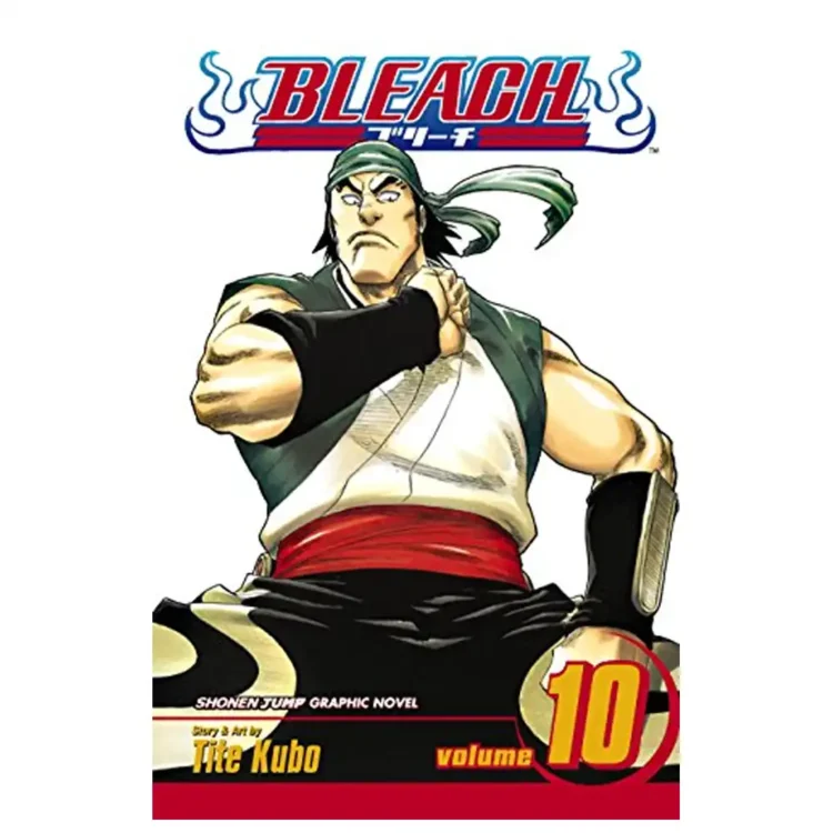 Bleach Vol. 10 paperback manga by Tite Kubo – shonen supernatural action series