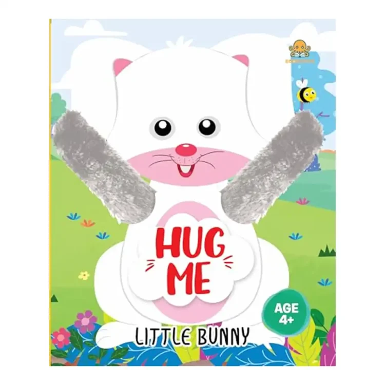 Booktopus Hug Me Hand Puppet Board Book – Little Bunny Interactive Bedtime Story with Soft Arms – Early Learning Books for Kids 4+ Years – Paperback by Booktopus buy book online in sri lanka