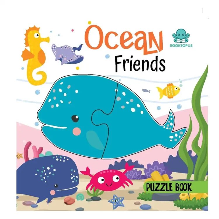 Ocean Friends Puzzle Board Book by Booktopus – HarperCollins Publishers India Edition
