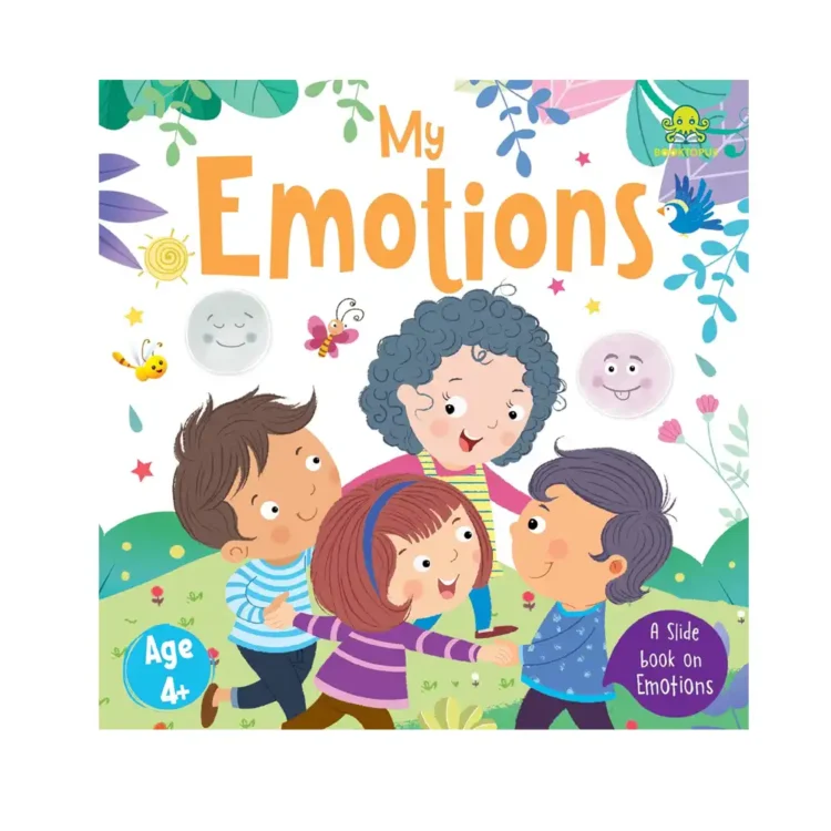 My Emotions Slide and Learn Board Book by Booktopus – HarperCollins Publishers Edition