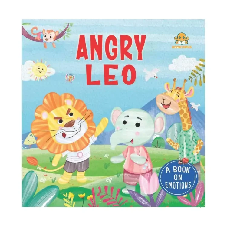 The Angry Lion Story Book by Booktopus – HarperCollins Publishers India Edition