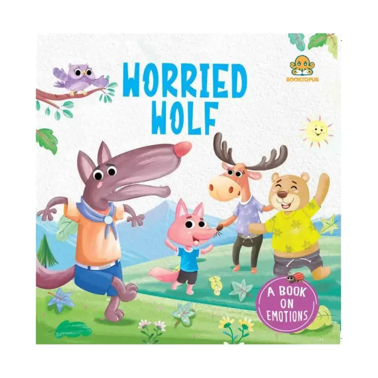 The Worried Wolf Story Book by Booktopus – HarperCollins Publishers India Edition