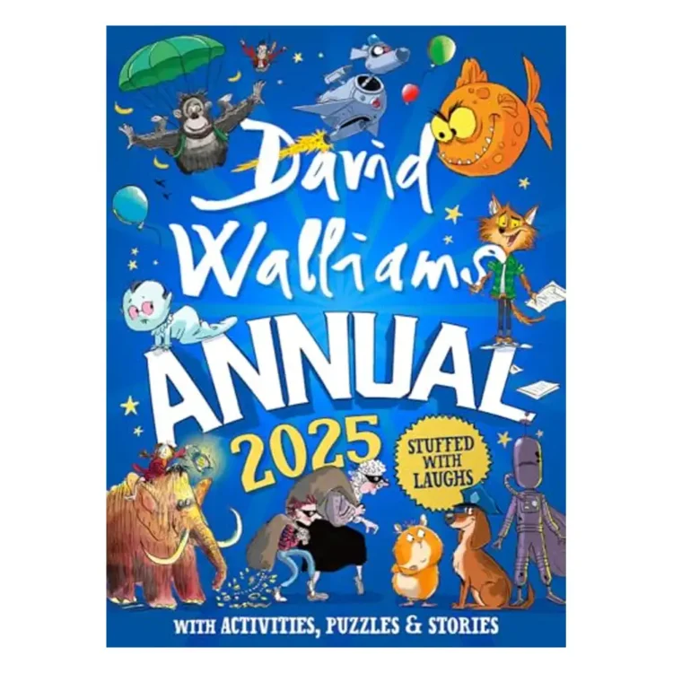 David Walliams Annual 2025 hardcover by David Walliams ISBN 9780008707996 children activity book Sri Lanka