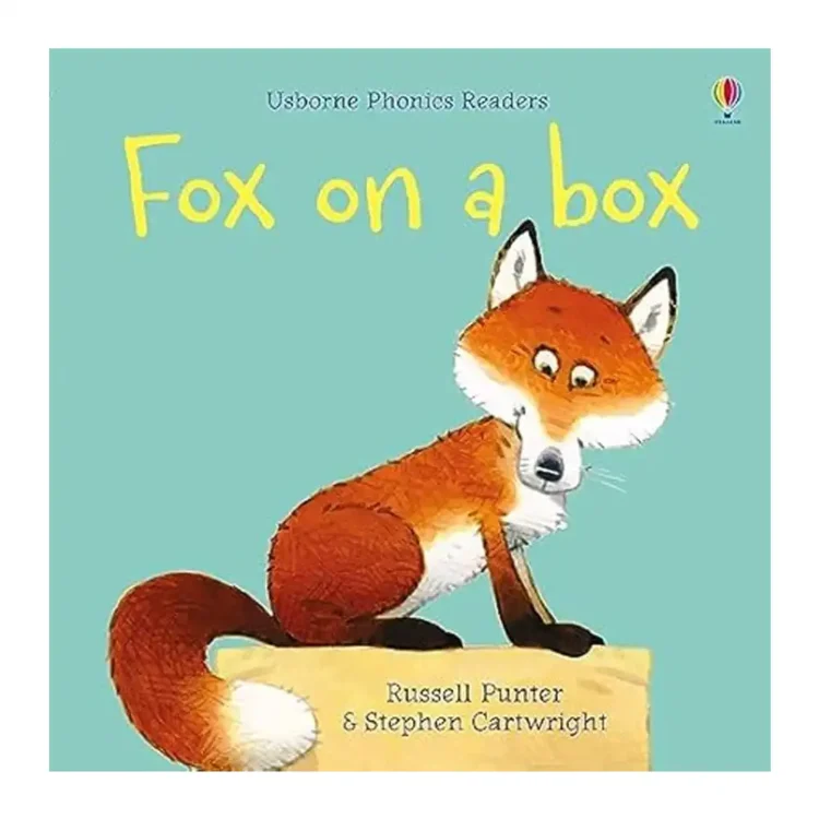 Fox on a Box Phonics Reader Paperback by Russell Punter – Usborne Publishing Edition
