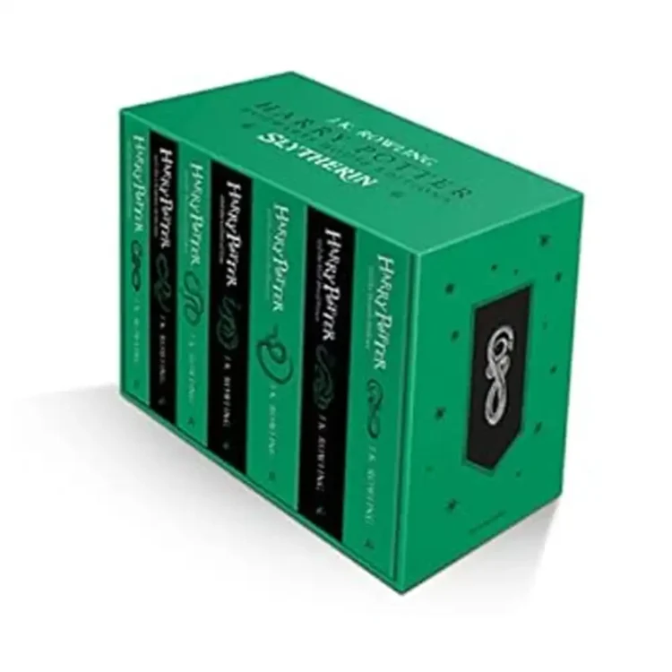 Harry Potter Slytherin House Editions Paperback Box Set 01 Feb 2022 by J. K. Rowling buy online in sri lanka