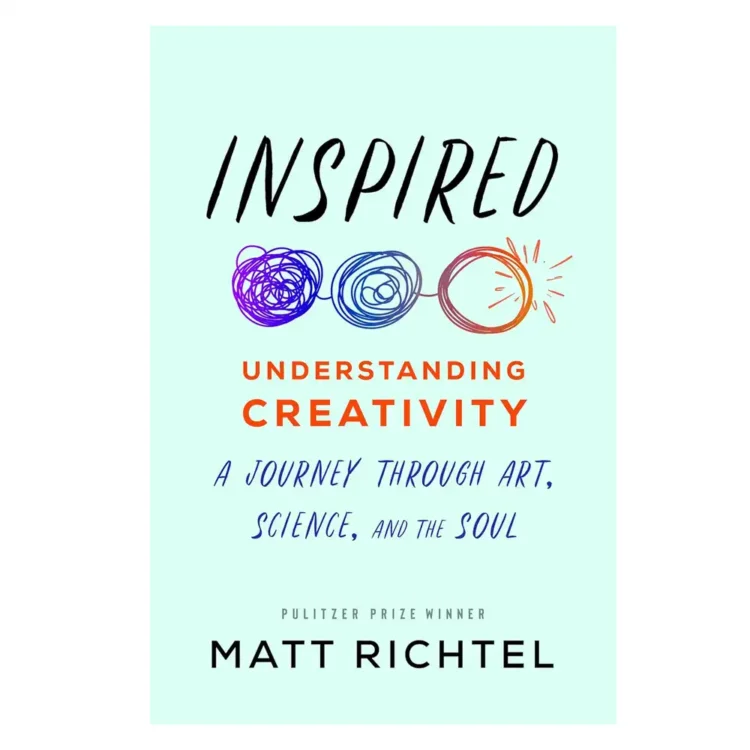 Inspired by Matt Richtel paperback book cover – non-fiction book on creativity, innovation, and the science of imagination