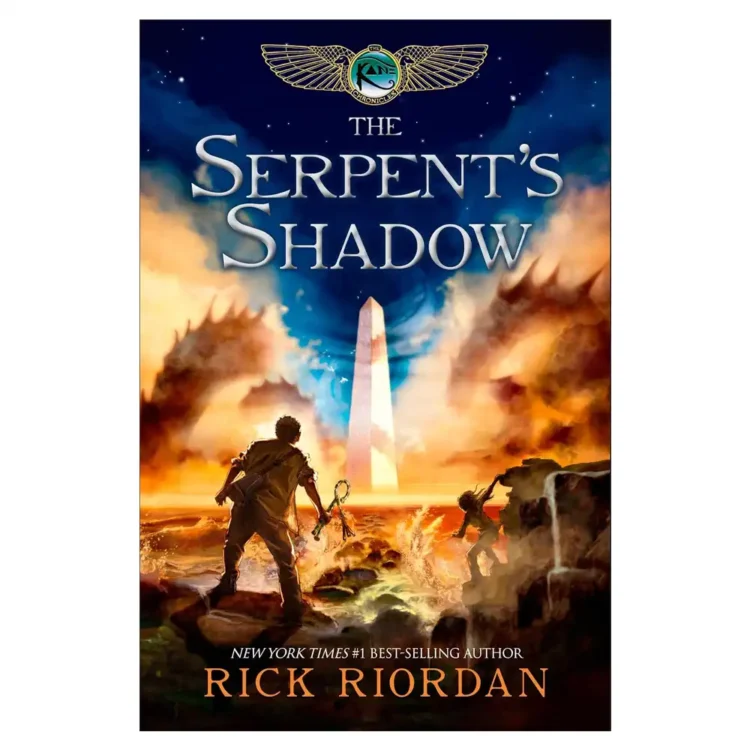 Kane Chronicles The Serpent’s Shadow paperback by Rick Riordan ISBN 9780141335704 Puffin Books Sri Lanka