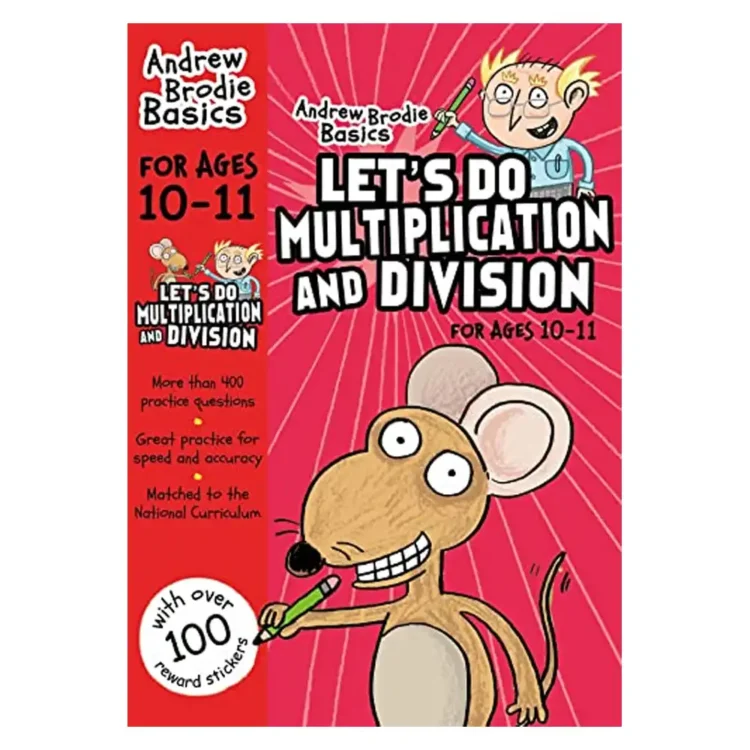 Let's Do Multiplication and Division 10-11 Paperback by Andrew Brodie – Andrew Brodie Publications UK Edition 2016