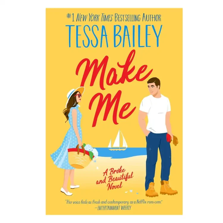 Make Me by Tessa Bailey paperback romance novel cover – buy book online in Sri Lanka with fast delivery