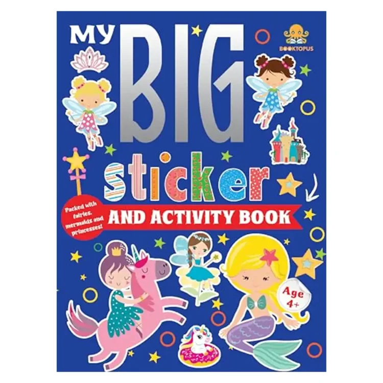 My Big Sticker And Activity Book 3 paperback by Booktopus ISBN 9789365691399 kids sticker activity book Sri Lanka