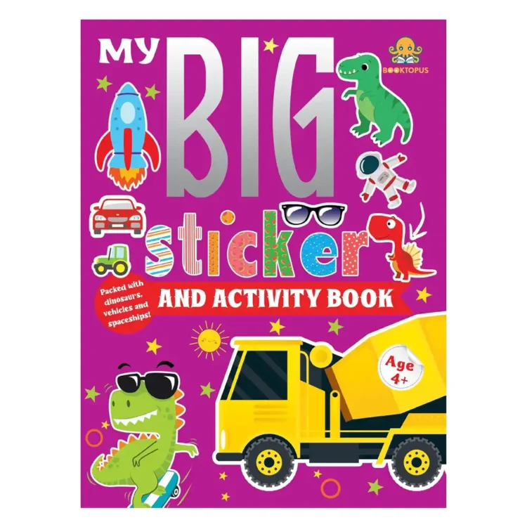My Big Sticker and Activity Book 1 Paperback by Booktopus – HarperCollins Publishers Edition