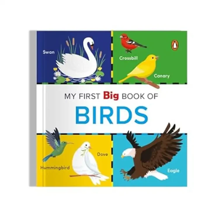 My First Big Book of Birds Board Book by Penguin Books – Penguin Select Early Learning Series 2025 Edition