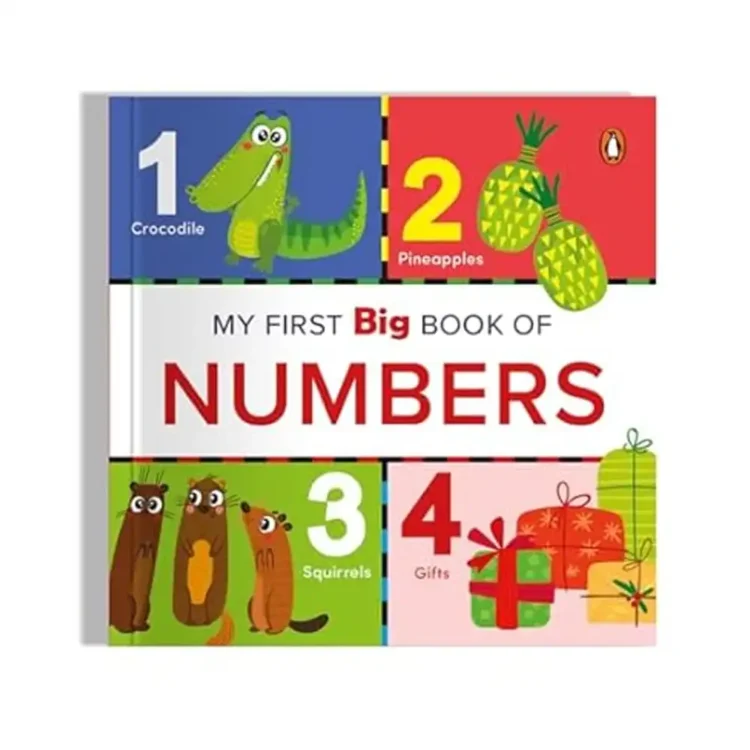 My First Big Book of Numbers Board Book by Penguin Books – Penguin Select Early Learning Series 2025 Edition