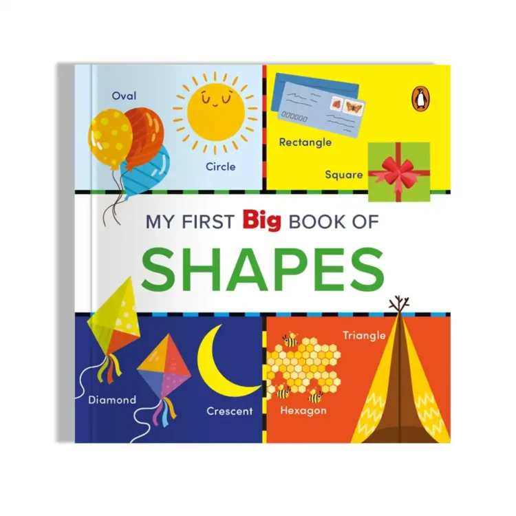 My First Big Book of Shapes Board Book by Penguin Books – Penguin Select Early Learning Series Edition