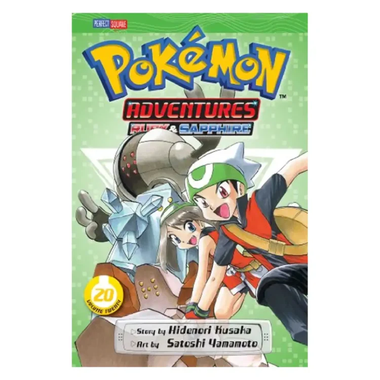Pokemon Adventures (Ruby & Sapphire) Vol. 20 paperback manga by Hidenori Kusaka – children’s adventure fantasy action series
