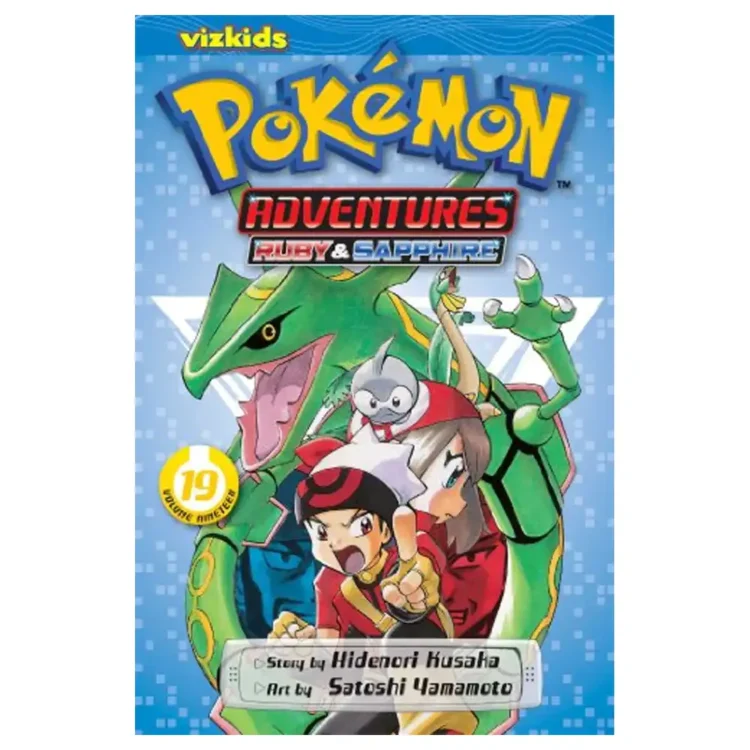 Pokemon Adventures (Ruby & Sapphire) Vol. 19 paperback manga by Hidenori Kusaka – children’s adventure fantasy action series