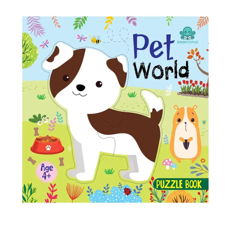 Pet World Puzzle Book Paperback by Booktopus – HarperCollins Publishers Edition